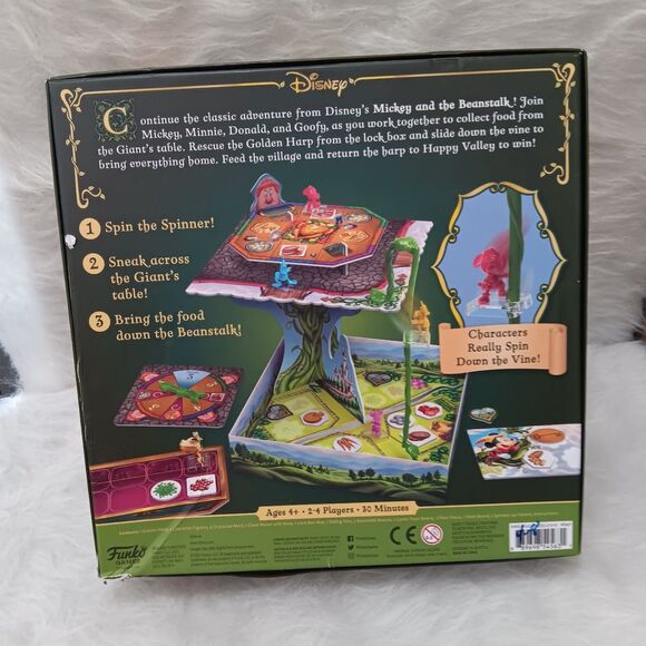 Funko Disney Mickey and The Beanstalk Board Game - Picture 2 of 4